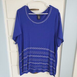 Short Sleve plus size top by Design History